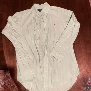 Polo Light green dress shirt